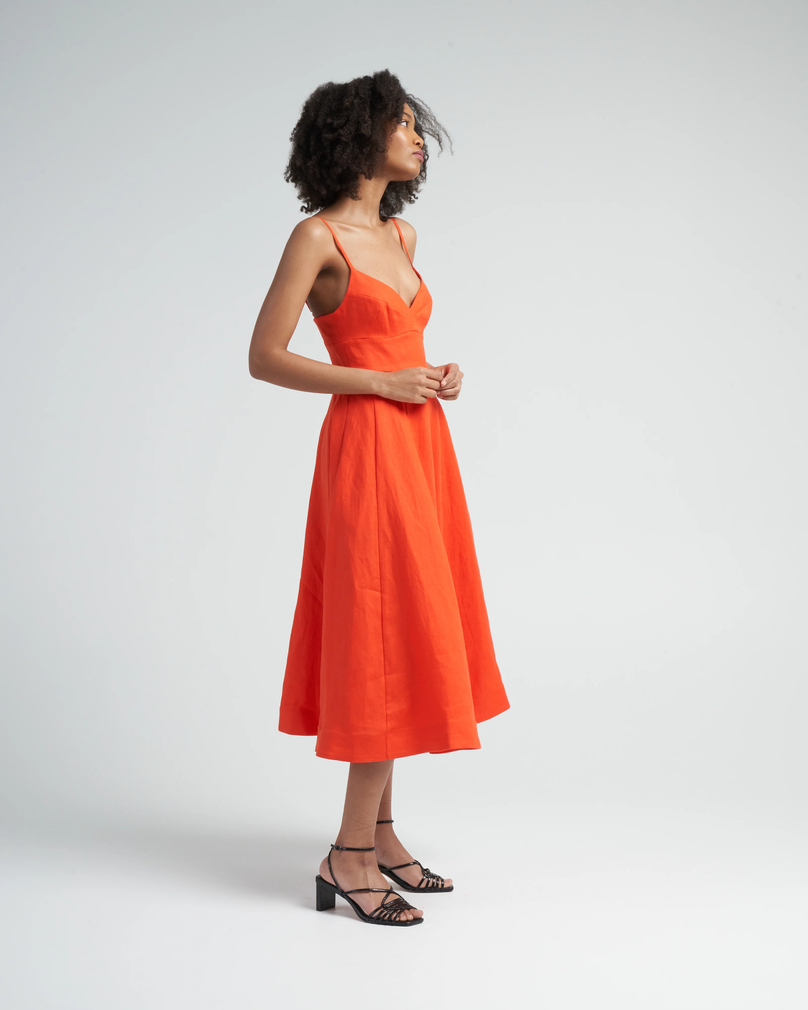 wonderland picnic dress - red - Image 3